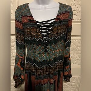 Anthropologie Sloane Rouge Maxi Dress